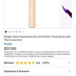 Alien Hypersense Travel Spray 