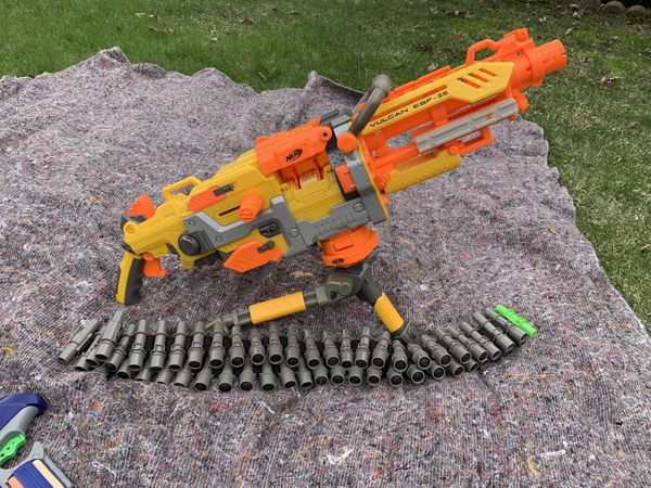 nerf gun set up