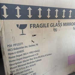 Mount Mirrored Medicine Cabinet 