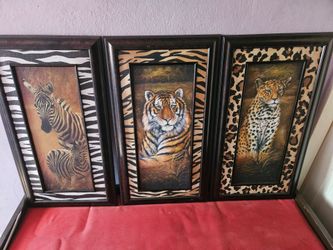 Framed animal print