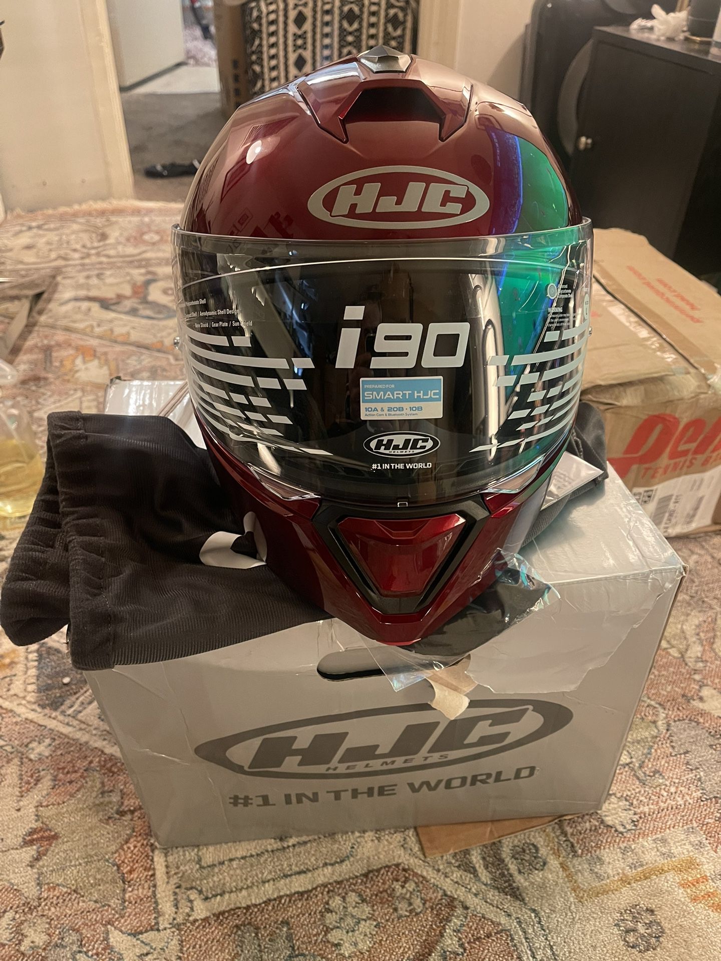 HJC Helmet Brand New Red 