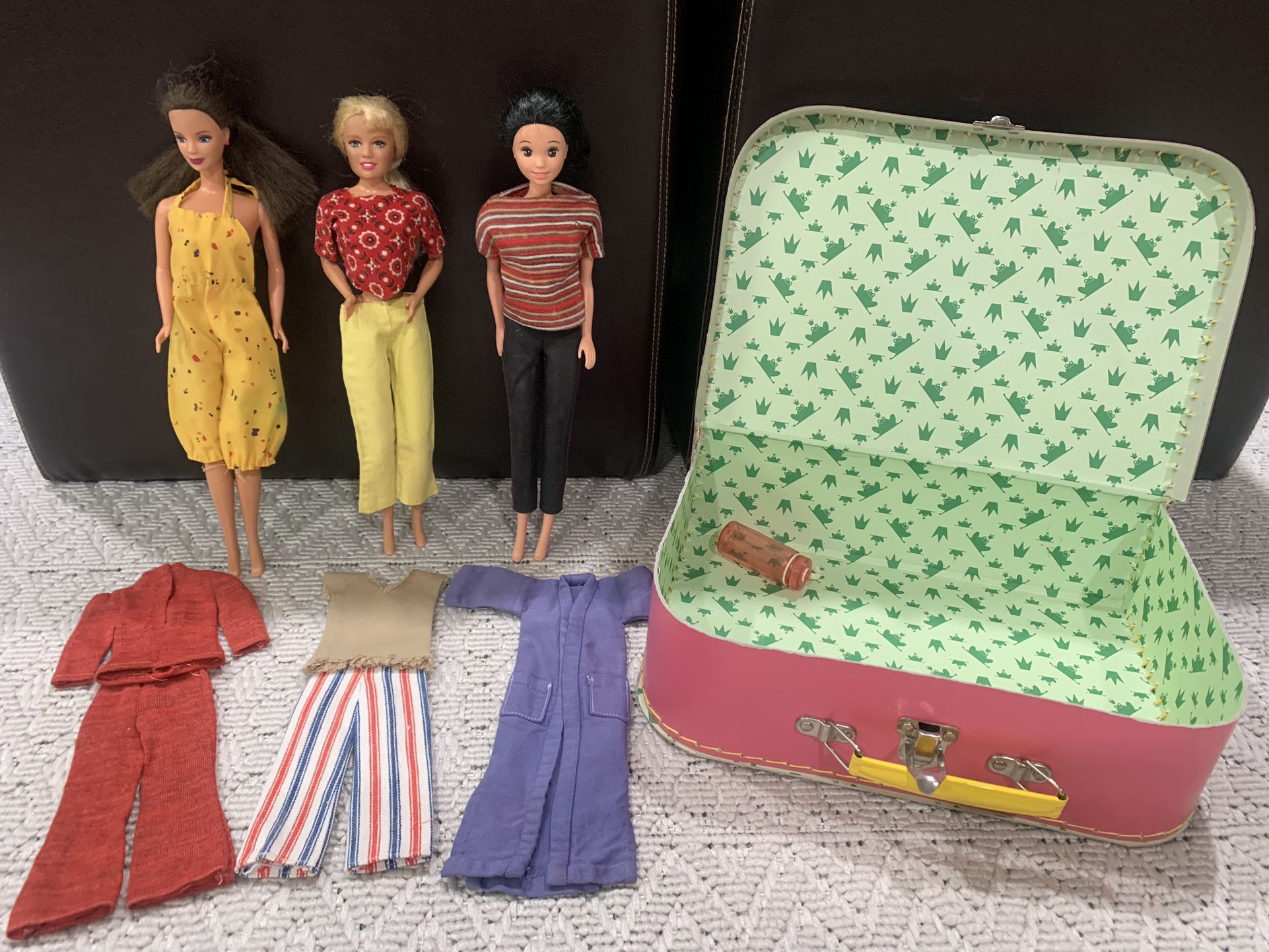 Vintage Barbie Dolls, 1960’s. Original Clothes And Case Included, All Like New
