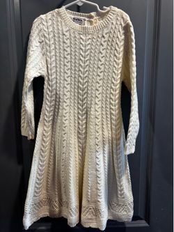 Ivory knot dress