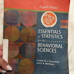 Essentials Of Statistics