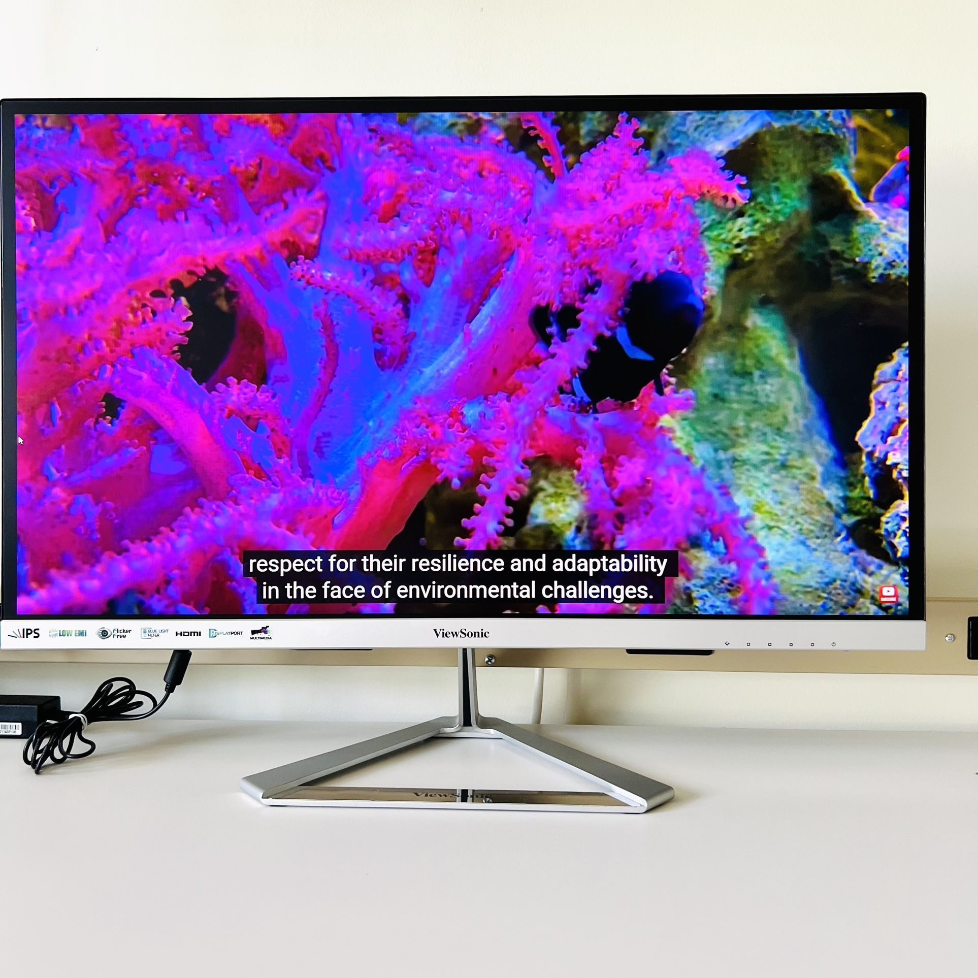 ViewSonic VX2776-smhd 27” IPS Monitor – Like New
