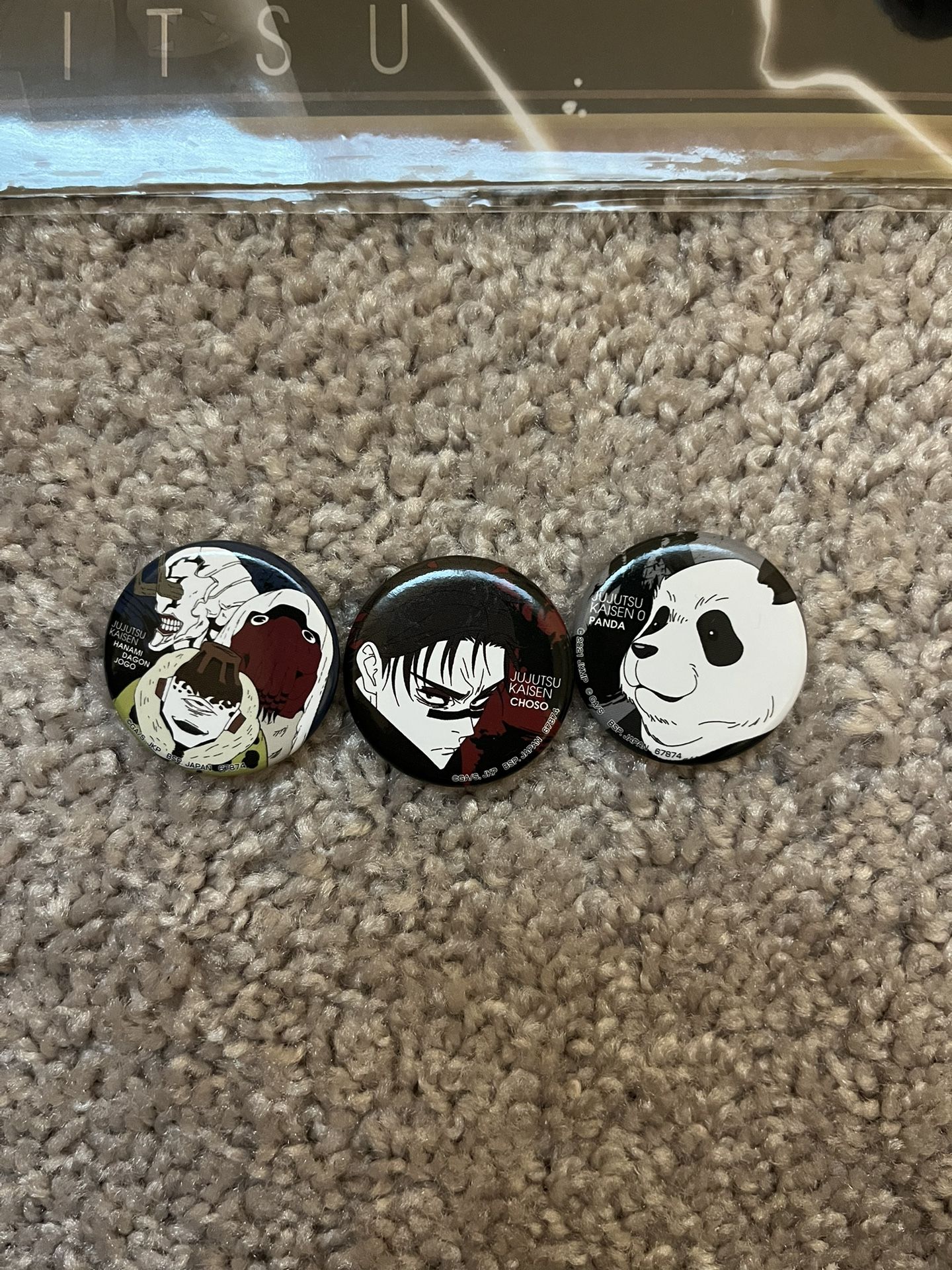 jujutsu kaisen ichiban kuji pin set