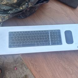 Wireless keyboard and mouse