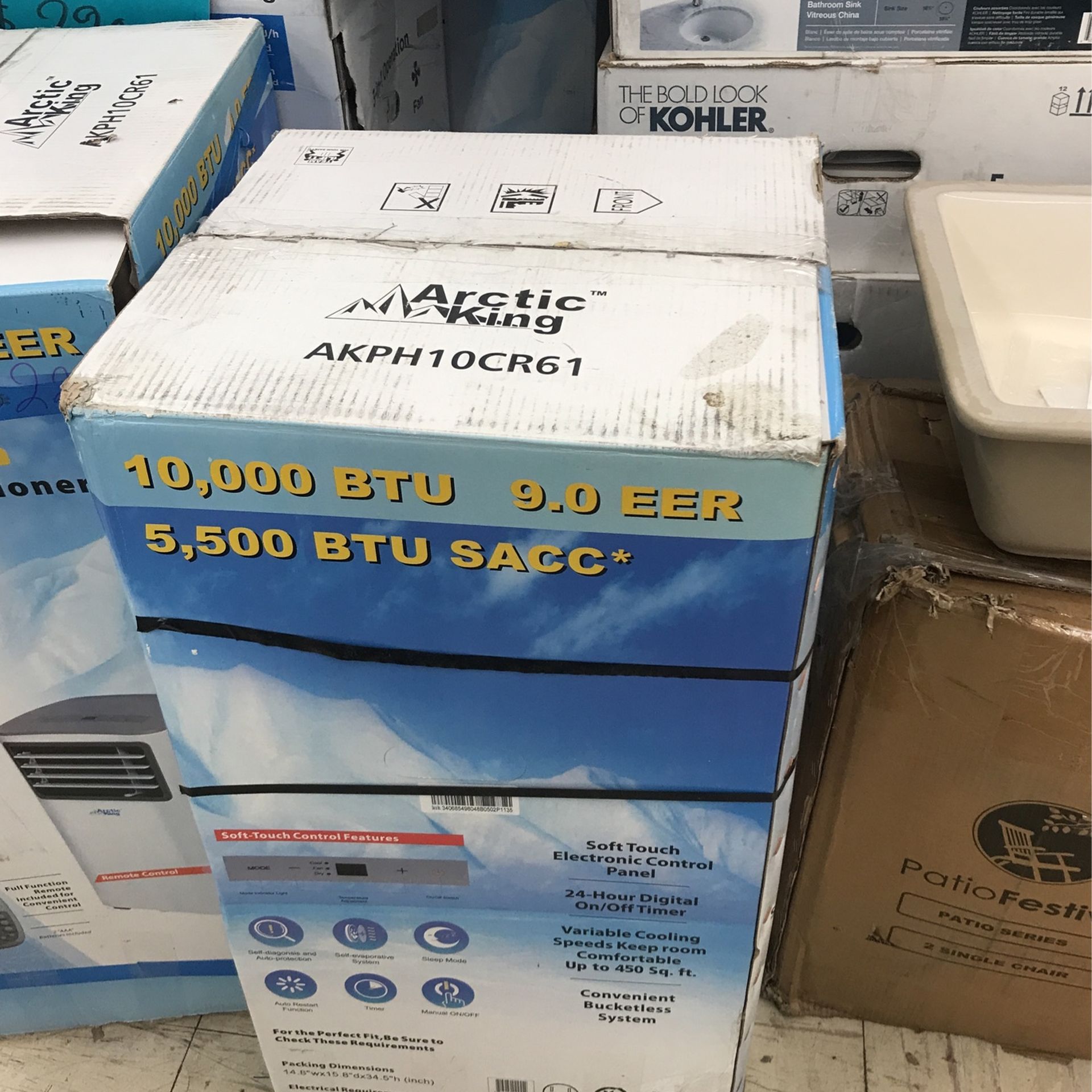 Arctic King 10,000 BTU Portable Air Conditioner with Remote