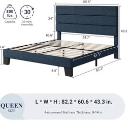 Queen Size Bed Frame 