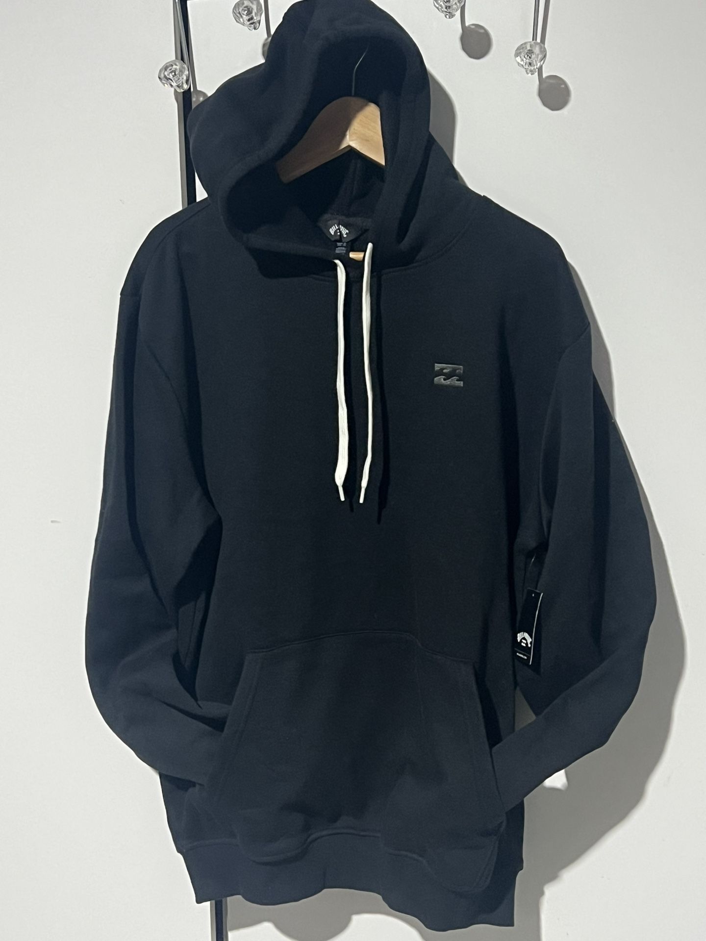 Billabong Men’s Pull Over Hoodie Size XL In Black