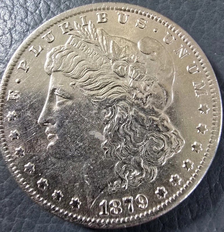 1879 CC Morgan Silver Dollar $1 - Beautiful Coin!
