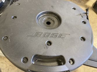 Bose Subwoofer Inside Spare Tire Mount