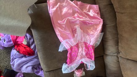 Girls Pink Princess Dress Costume