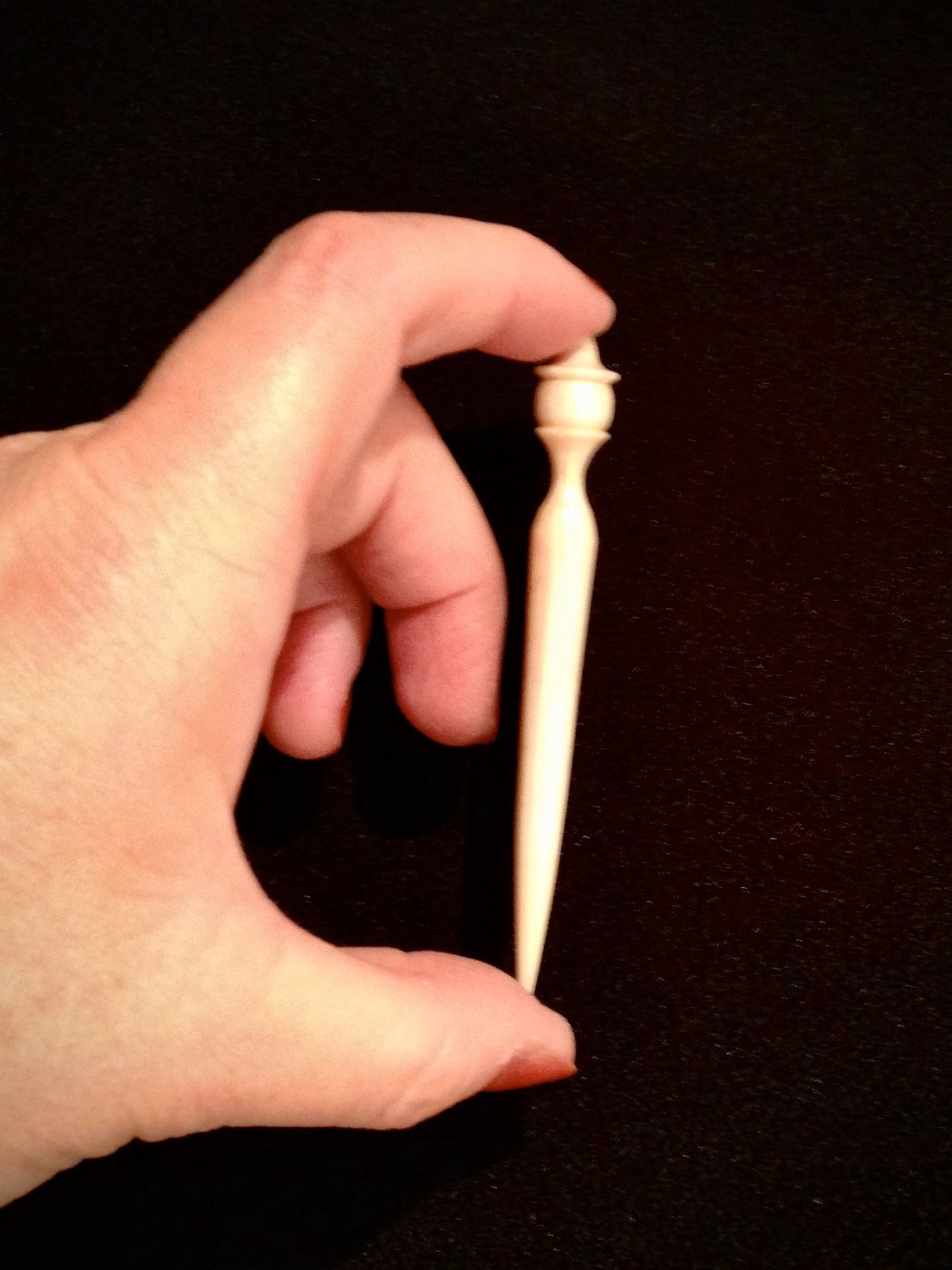 Antique Solid Ivory piece. I’m advised this is a 17th-18th Century Appetizer/Tooth pick