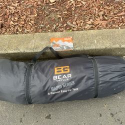 Bear Grylls 4 Person Pop Up Tent 