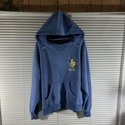 Blue E.R.D Dedtfacr Hoodie 