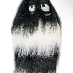 Outward Hound Tail Teaser Replacement Lure for Dog Teaser Wand, Black Pack Of 3 