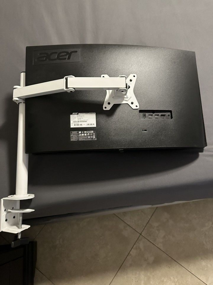 2 Acer 27” LCD Monitors With Stand