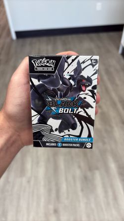 Pokemon Black Bolt Booster Bundle New 