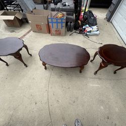 Solid Wood Living Room Set