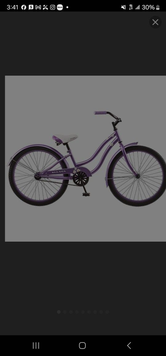 Kulana Hiku Cruiser Bike (Purple)