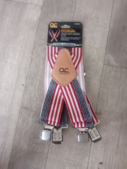 "NEW"  " HEAVY DUTY FLAG SUSPENDERS . 