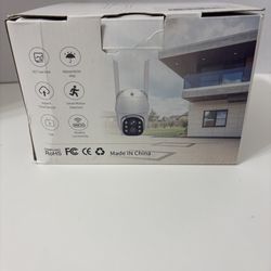 WiFi Smart 360° PTZ Security Camera – 2K HD Outdoor Camera