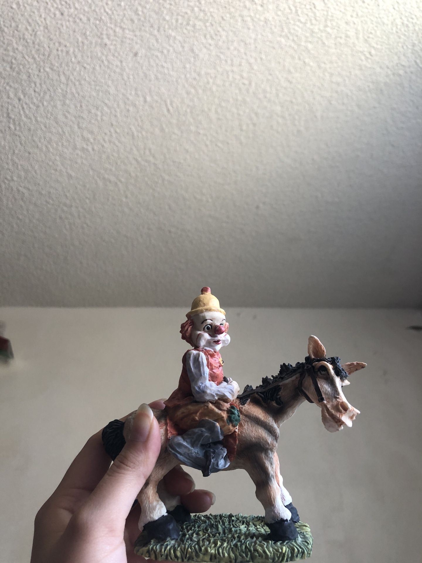 Clown on a Horse Decoration