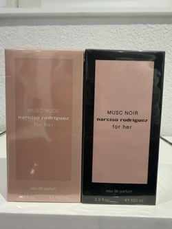 Narciso Rodriguez Musc Nude & Musc Noir Eau de Parfum 100ml each