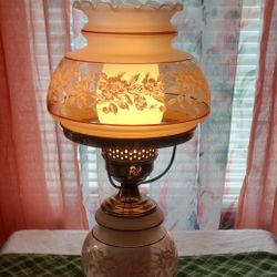 Vintage Hurricane Lamp