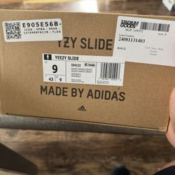 Yeezy Slide Size 9 GRANITE