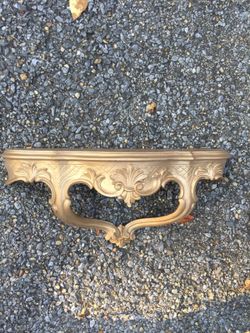 Vintage wall shelf
