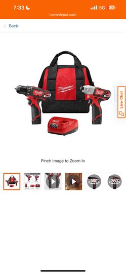 New M12 Drill Set In Box 