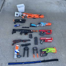 Nerf Gun Lot