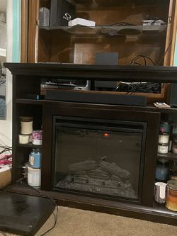 Fire Place Entertainment  Center 