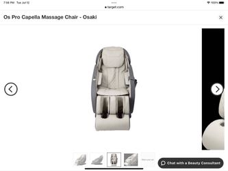 Osaki Pro Capella Massage Chair Taupe