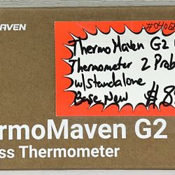 ThermoMaven G2 Wireless Thermometer 2 Probe Set W/ Standalone Base New 
