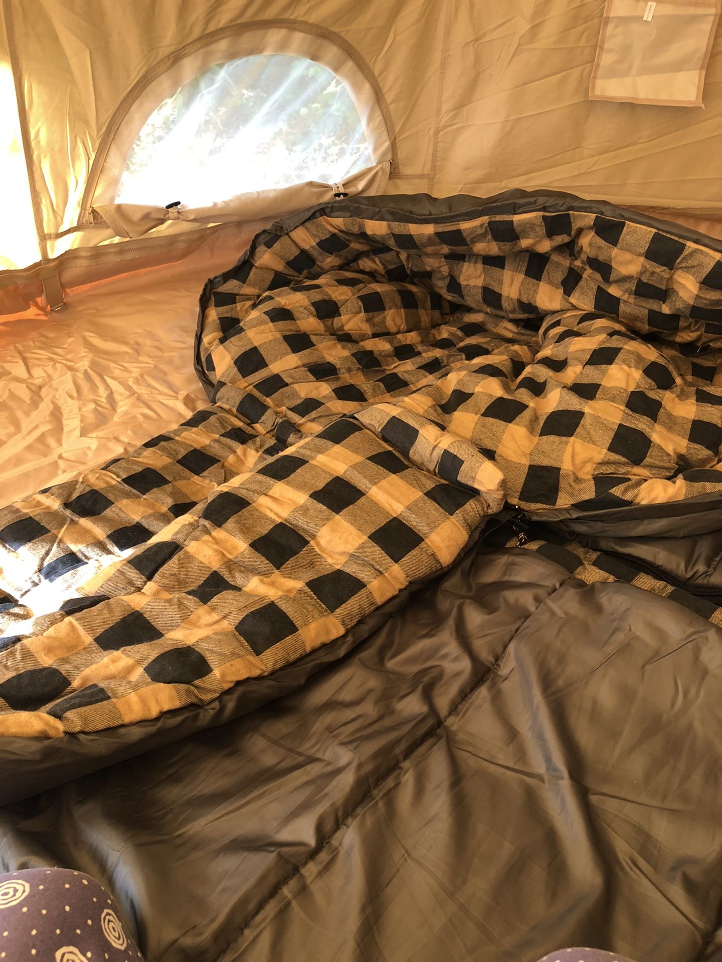 Canyon -5 F! Double Sleeping Bag! 