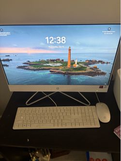 HP all in one desktop and printer