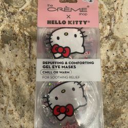 The Creme Shop x Hello Kitty Sanrio Reusable Gel Eye Masks Spa Eye Mask Depuffing