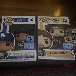 Funko pop luka and ohtani