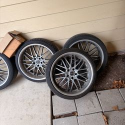 20 in rims5x114.3 5x4.5") bolt pattern