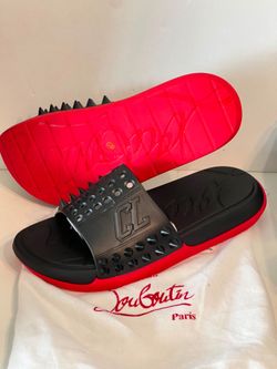 Christian Louboutin men slides