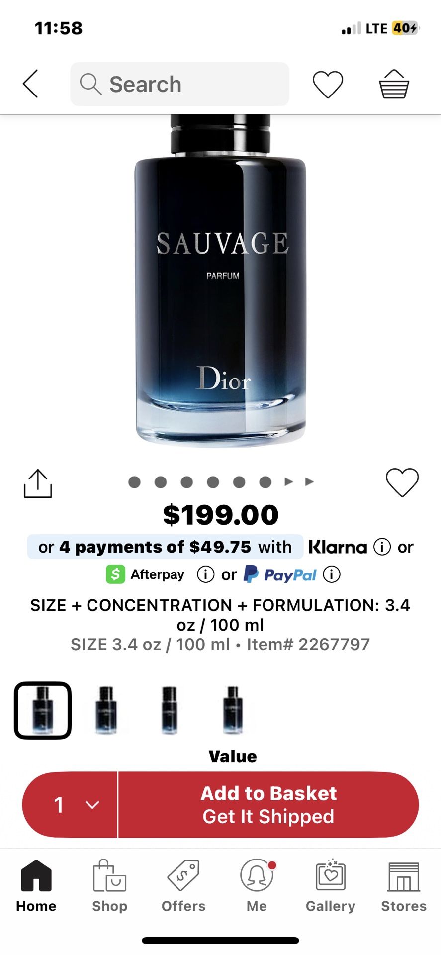 Dior Cologne