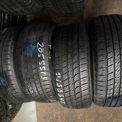 4 Tires 205.55.16 Phantom Hrx 99 % Tread Dot 2525