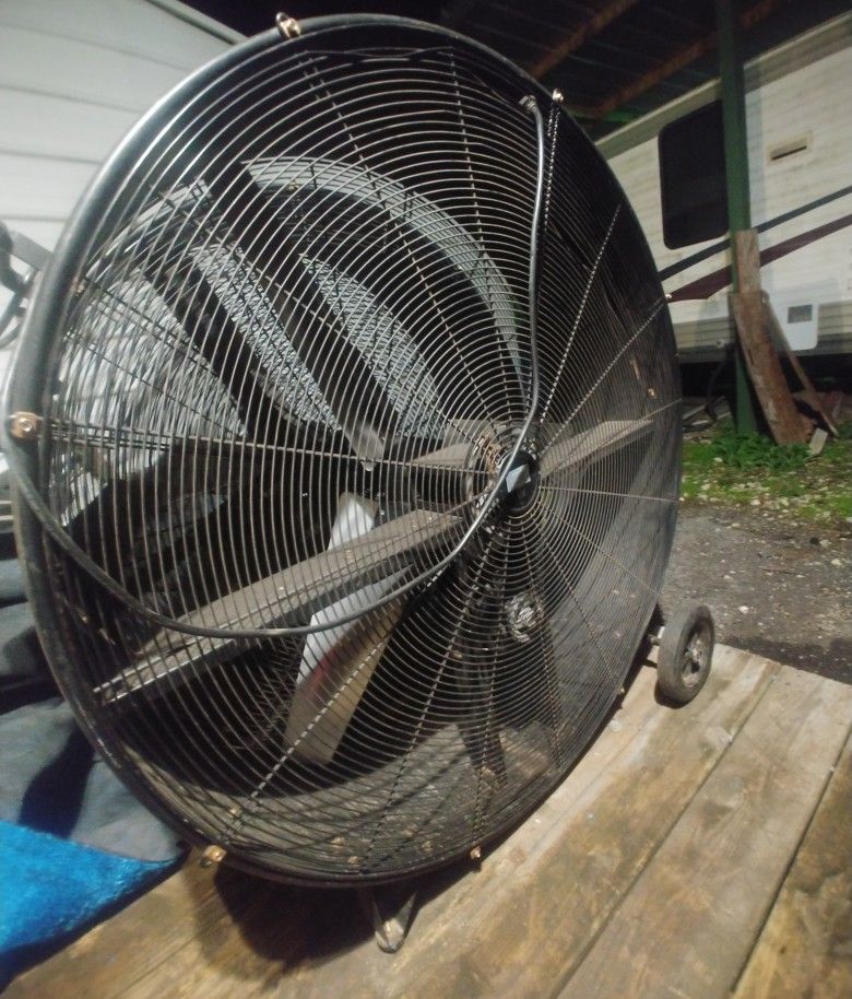 $425 For 2 Commercial Fans In Splendora tx Estate Sale