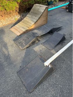 Bike, Scooter, Skateboard Ramps and Rail