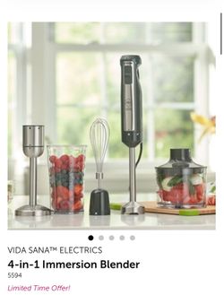 4 in 1 Princess house Blender - new