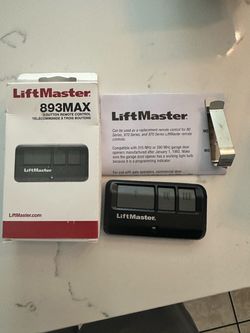 LiftMaster 893MAX 3-Button Garage Door Remote