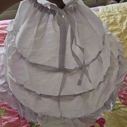 GIRLS PETTICOAT. Puffy Slip. Brand New